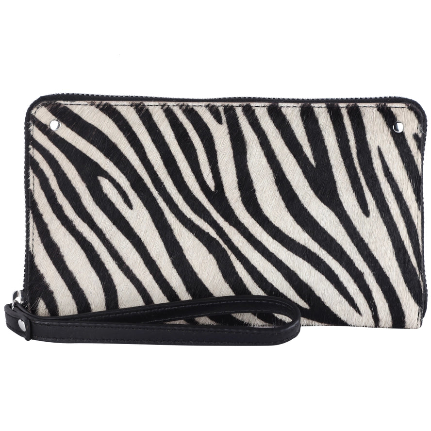 Latico Leather Tulum Zebra Wallet