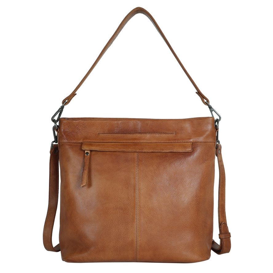 Gretchen Leather Crossbody / Shoulder Bag Cognac