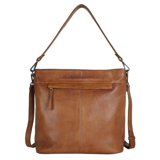 Gretchen Leather Crossbody / Shoulder Bag Cognac