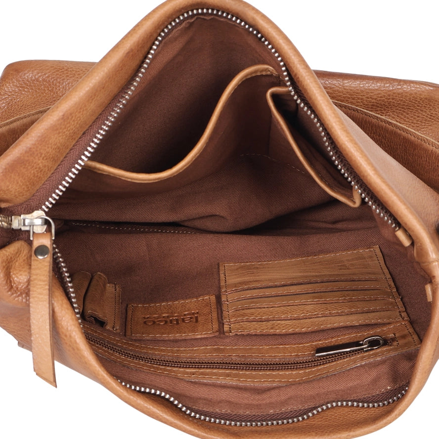 Gretchen Leather Crossbody / Shoulder Bag Cognac