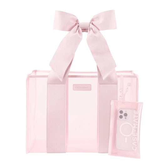 Special Edition Bow Jelly Tote with Phone Pouch